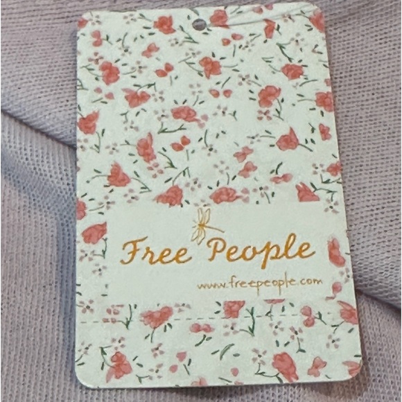 Women's Free People NWT Hail Mary Purple varsity # 34 Tunic - Picture 16 of 16